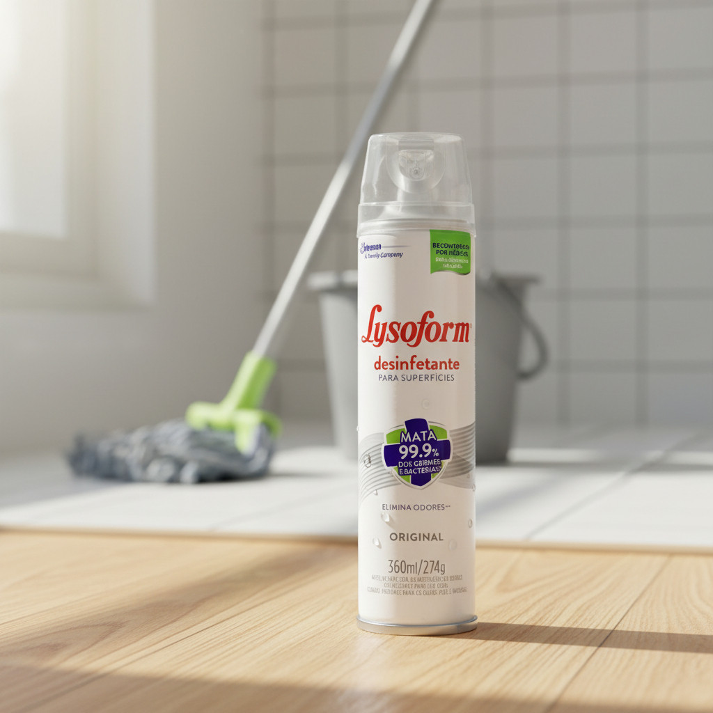 Desinfetante Lysoform Uso Geral Original Aerossol 360ml em Oferta na Shopee