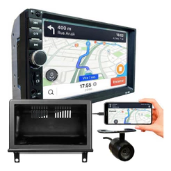 KIT CENTRAL MULTIMIDIA MP5 7 POL CÂMERA DE RÉ CORSA G1 HATCH SEDAN 1993 A 2016