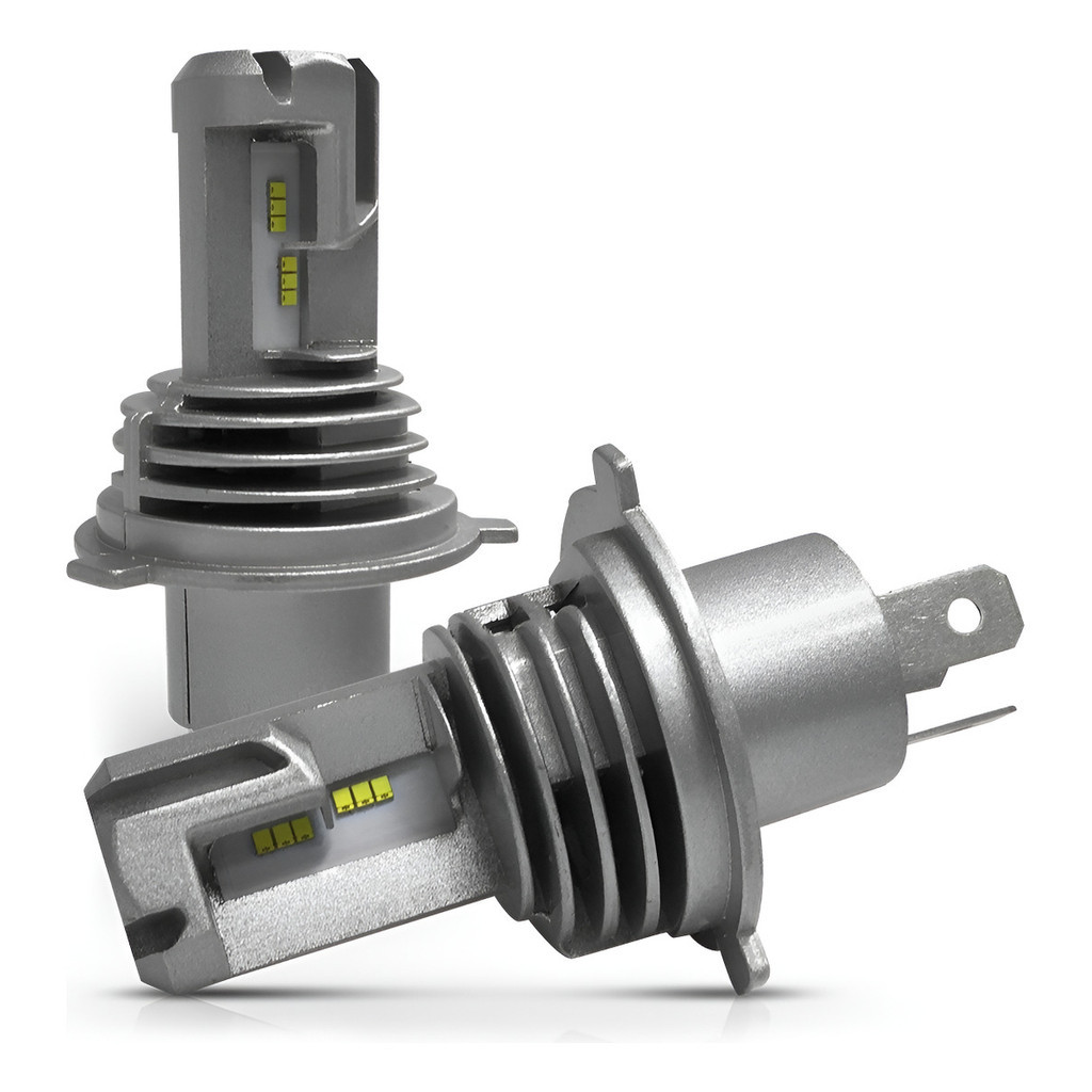 Par Lâmpadas Super Led Slin 2d Canbus 6000k 18000lm H4 em Oferta na Shopee