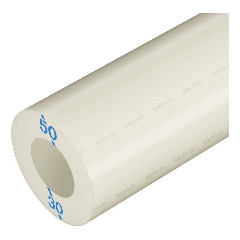 Tubo Nylon Tecnyl 50mm x 30mm - Bucha Tecnil Poliamida 50x30