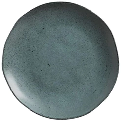 Prato Raso Em Cerâmica Orgânico Petroleum 26,5cm Porto Brasil