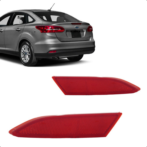 Refletor Parachoque Traseiro Focus Sedan 2014 2015 A 2019