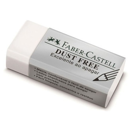 Borracha faber castell dust free pequena- unidade em Oferta na Shopee