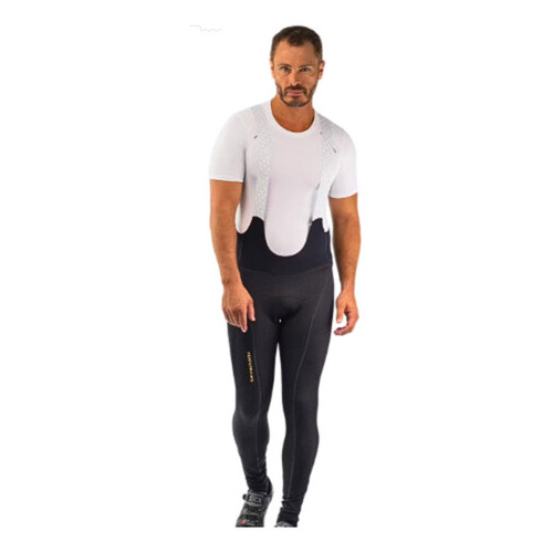 Bretelle Calça Ciclismo Masculino Free Force Performance Carbon Forro Invert Gel