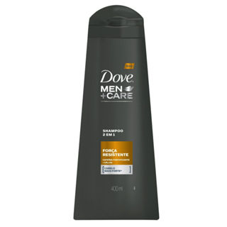 Shampoo 2 em 1 Dove Men Care Força Resistente 400ml em Oferta na Shopee