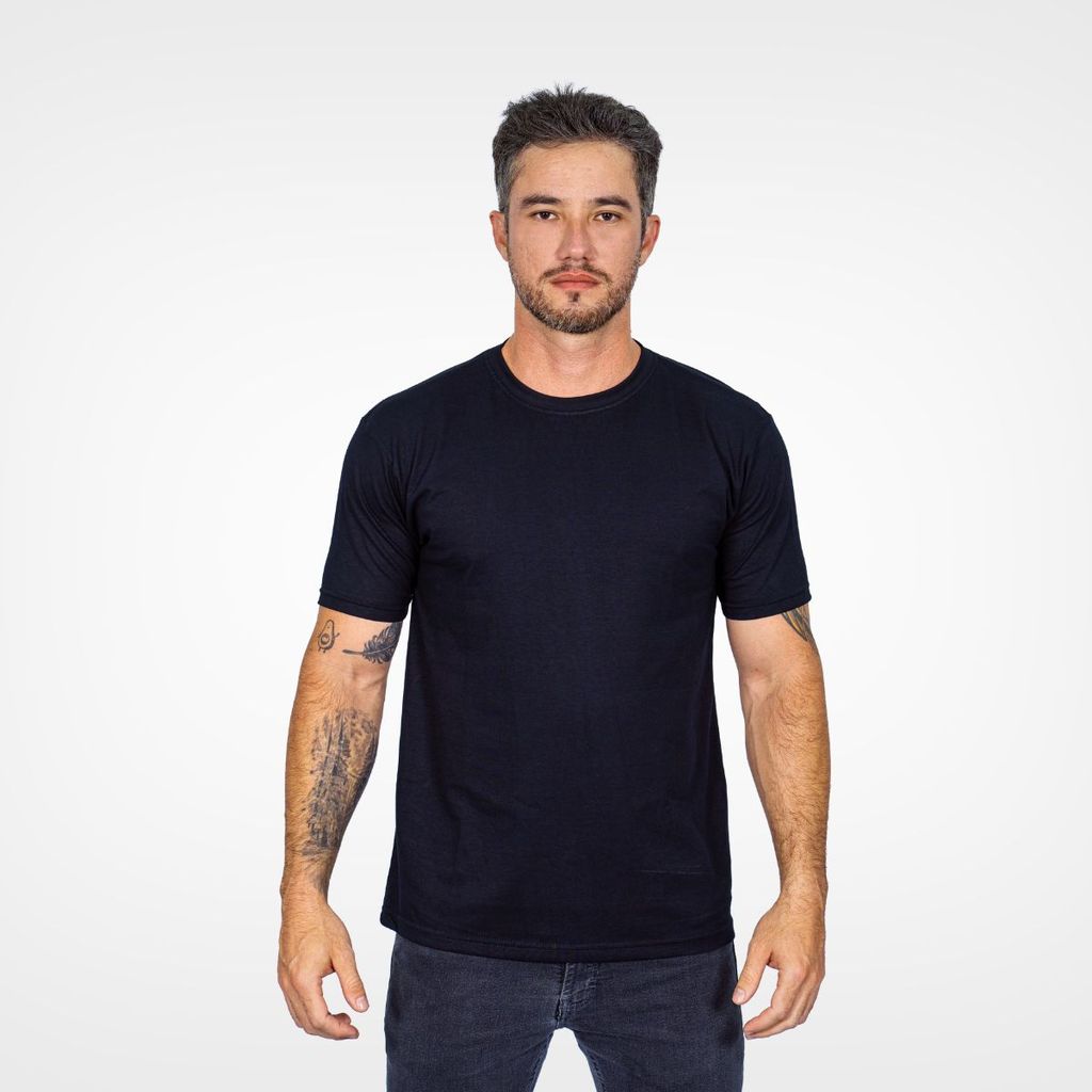 Camiseta Básica Masculina Feminina Unissex Plus Size Algodão em Oferta na Shopee