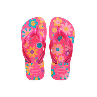 Sandália Havainas Kids Flores Rosa 29/30 1 Par em Oferta na Shopee