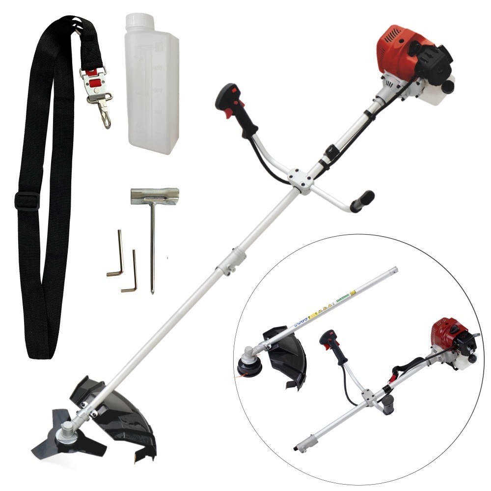 Roçadeira lateral a gasolina 1,9 hp 51,7 cc 2 tempos - CG-550B - Garthen em Oferta na Shopee