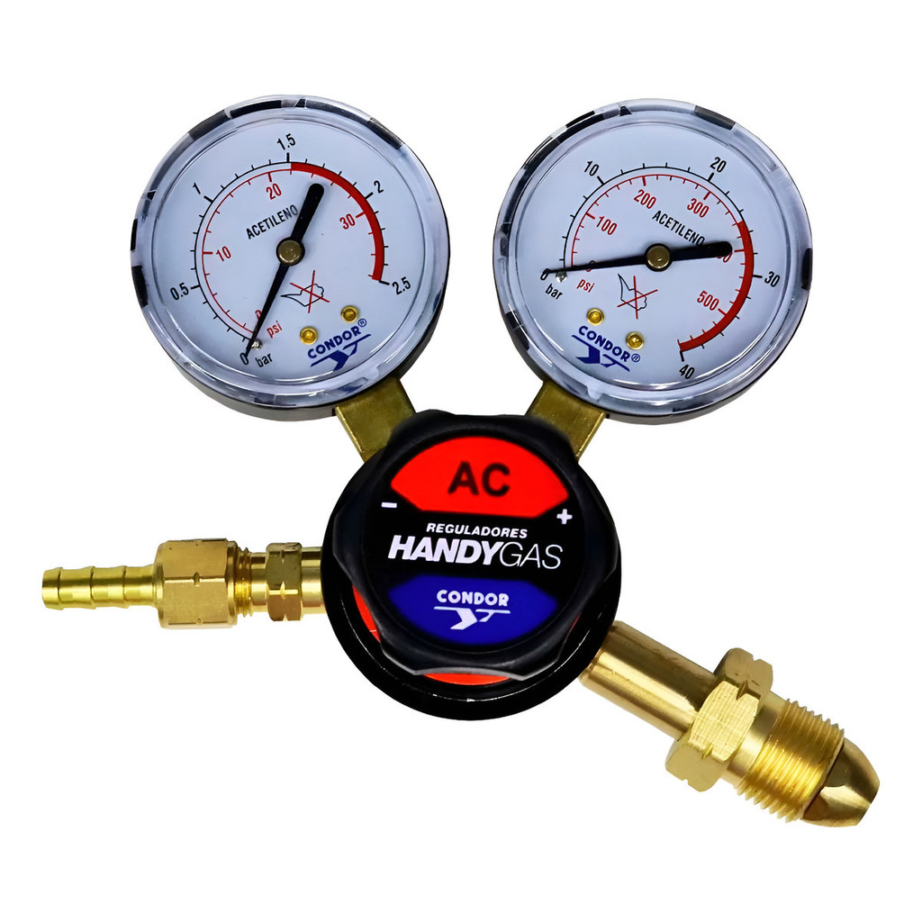 Regulador Para Gás Acetileno Handygas 1,5 Ac 0410141 Condor