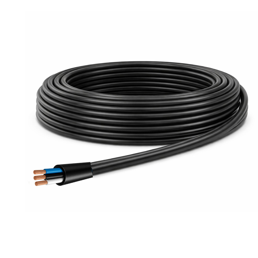 KIT 100 METROS CABO PP FLEX 3 X 4 MM COBRECOM