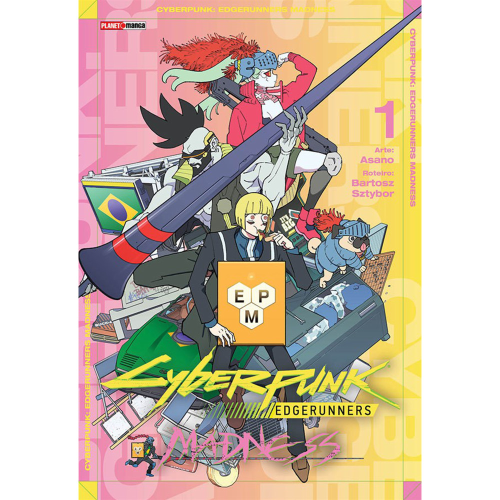 Mangá - Cyberpunk: Edgerunners Madness 01 - Capa Variante - Novo/Lacrado - Capa Variante em Oferta na Shopee