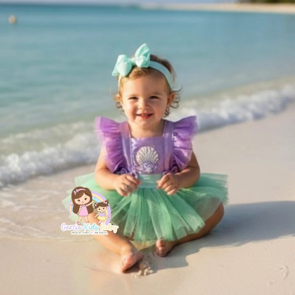 Salopete salopete Fundo do Mar Luxo (6 meses a 3 anos) em Oferta na Shopee