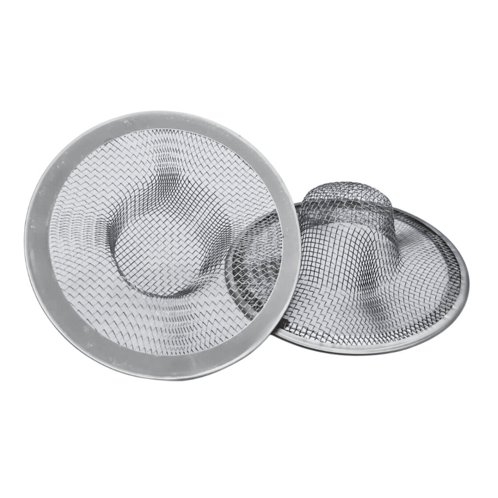 Ralo para Pia de Cozinha em Aço Inox 7cm Kit com 1 ou 2 unidades - Cestinha
