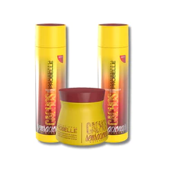 Kit Shampoo + Condicionador + Máscara CACHOS - Probelle