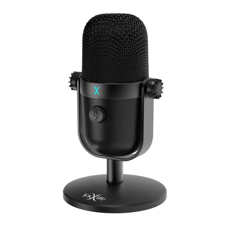 Microfone Foxxray SUM-13, TIpo-C, Preto, FXR-SUM-13-BK em Oferta na Shopee