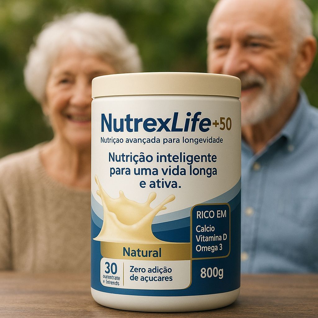 NutrexLIFE +50 - 400G - Nutrição avançada para longevidade - O MELHOR