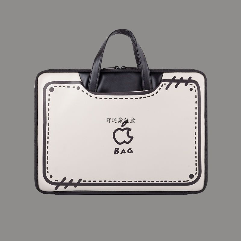 Bolsa para laptop pode cobrir carrinho de bagagem Bolsa para laptop Simple Stroke proteção para ipad à prova de choque a