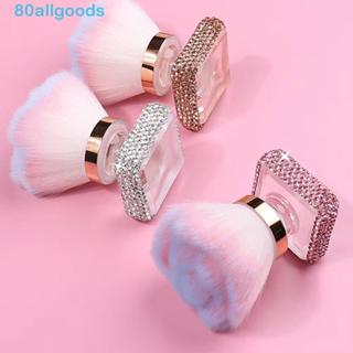 ALLGOODS1 Escova Para Limpeza De Pó Arte Em Unhas , Formato De Rosa Com Base De Strass , Pincéis Solto , Cerdas Fofas em Oferta na Shopee