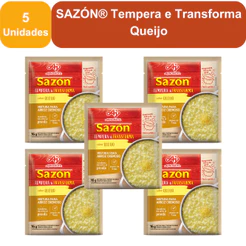 Kit 5 Unidades SAZÓN® Tempera e Transforma Queijo