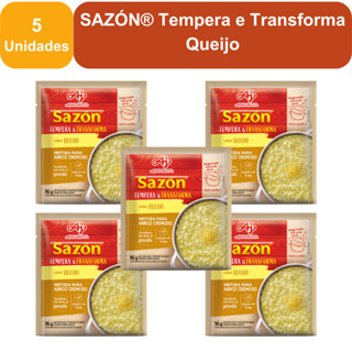 Kit 5 Unidades SAZÓN® Tempera e Transforma Queijo em Oferta na Shopee