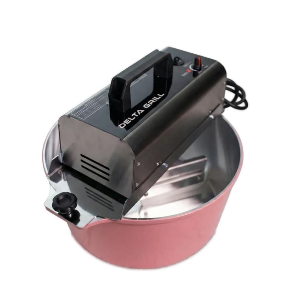 Panela Misturadora para Mexer Doces/Salgados 10 Litros Delta Grill - Cor Rosa em Oferta na Shopee
