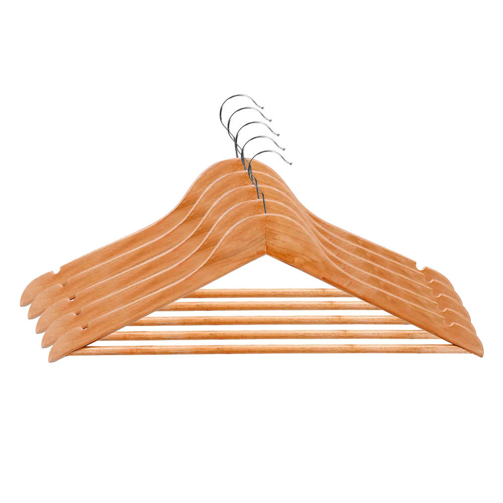 Cj cabides 20 pçs madeira Native CV244809 Cazza em Oferta na Shopee