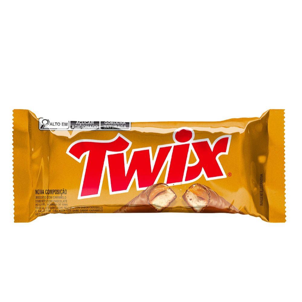Chocolate Twix Original 80g em Oferta na Shopee