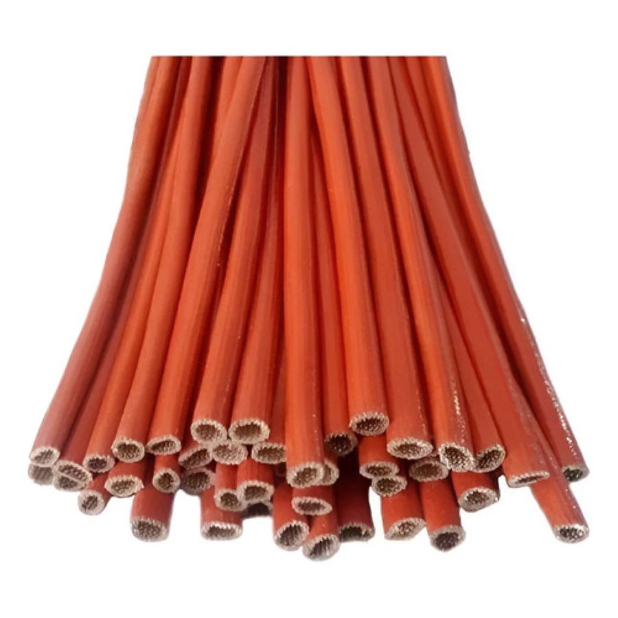Espaguete protetor térmico para fios 180°C silicone 0,8mm (metro)