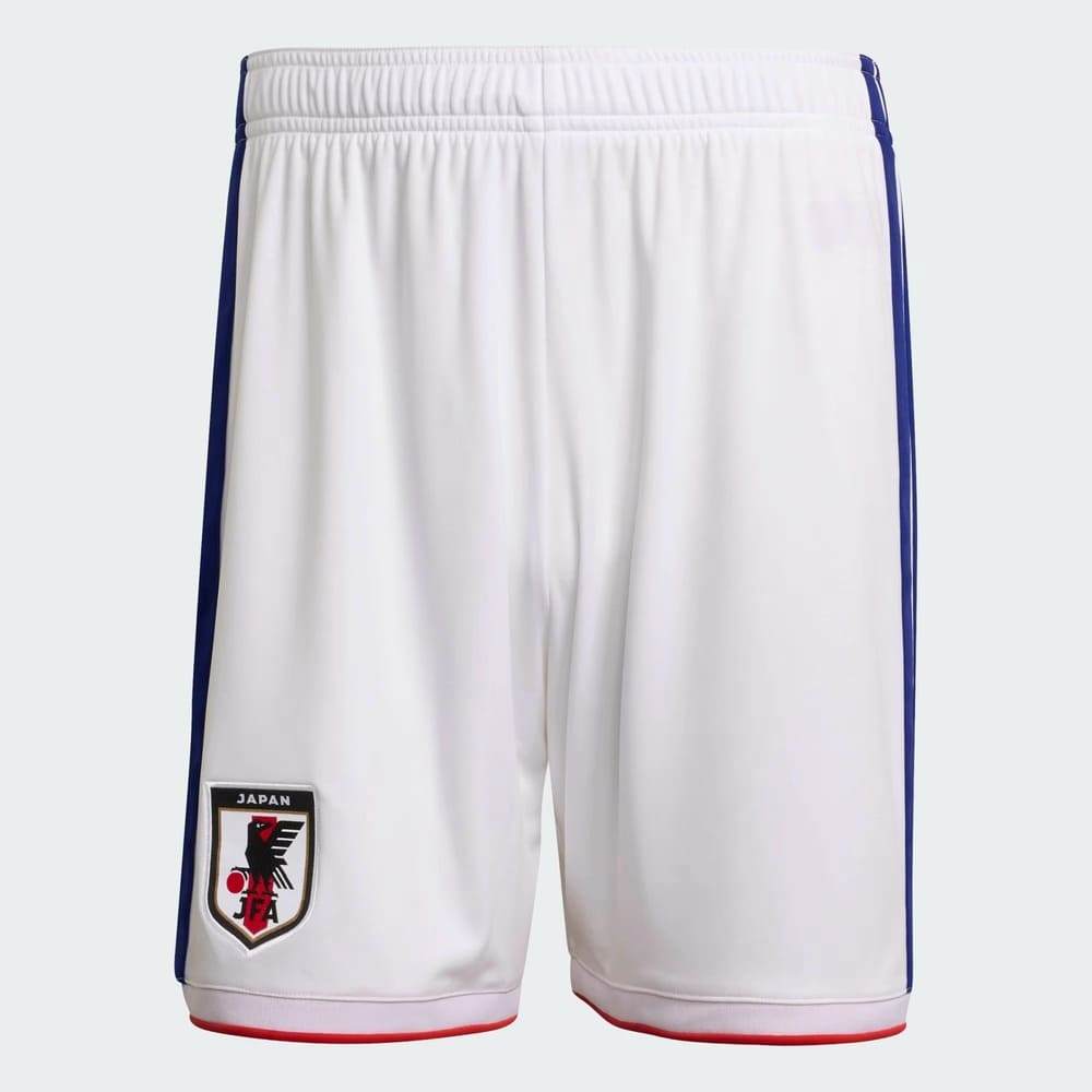 Calção Japão I Adidas 2026 Branco/Azul Oficial + NF