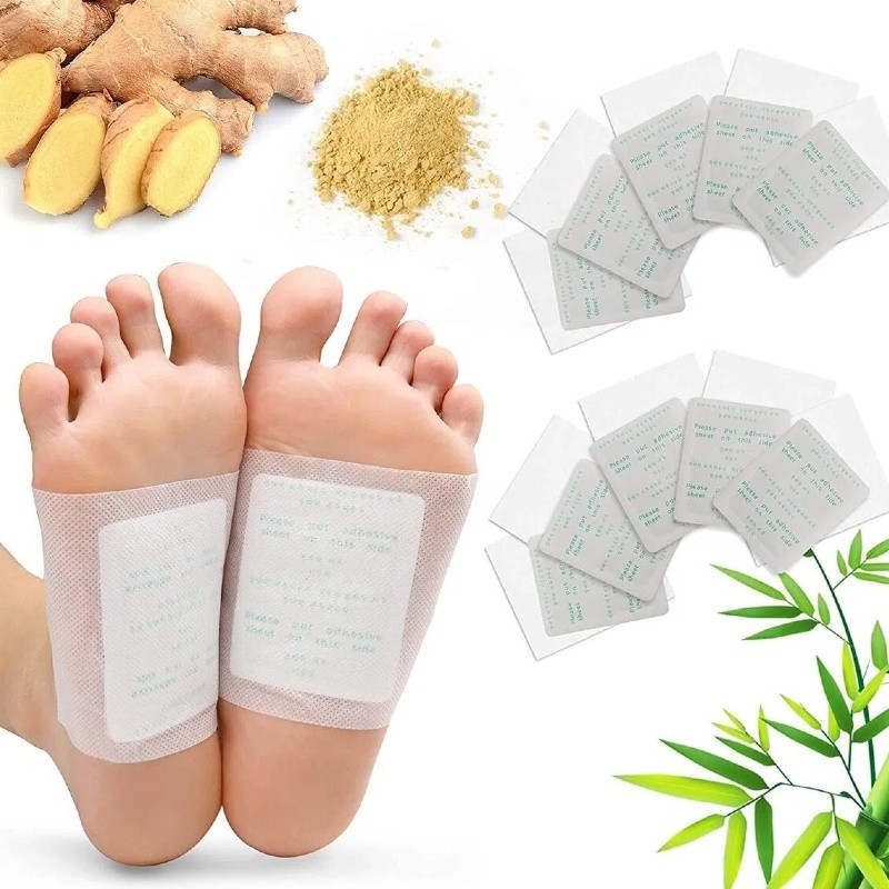 kit 10/20/30 Adesivos Detox Para Pés- Eliminador de Toxinas Corpora em Oferta na Shopee