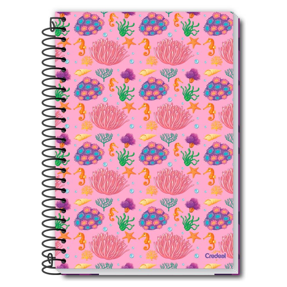 Caderno Universitário 1 M Espiral D'tales 80 FLS - 285596 - Credeal Capa Dura em Oferta na Shopee