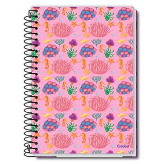 Caderno Universitário 1 M Espiral D'tales 80 FLS - 285596 - Credeal Capa Dura em Oferta na Shopee