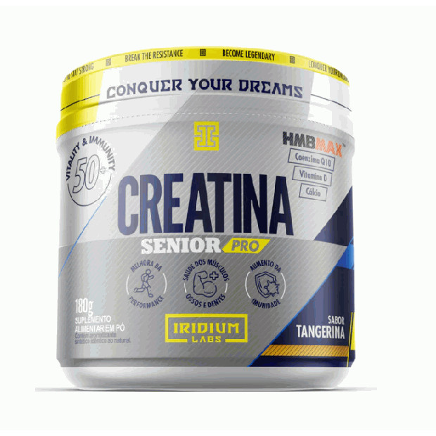Creatine Senior 50+ Pro (180g) - Sabor: Tangerina em Oferta na Shopee