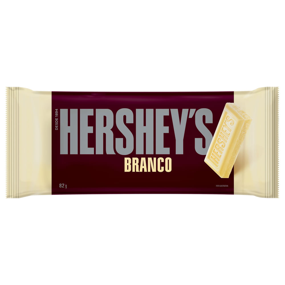 Chocolate Branco Hershey's 82g em Oferta na Shopee
