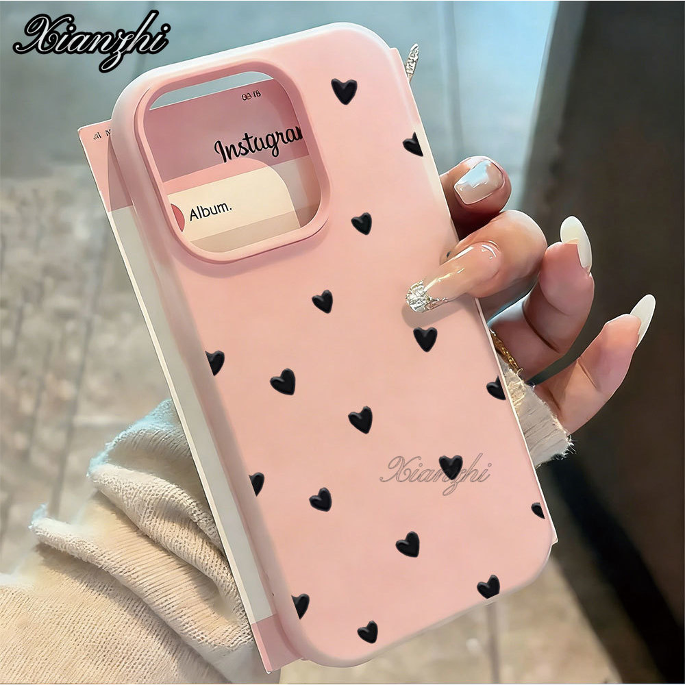 Amor Coração Geléia Caso Para Samsung S25 ULTRA S24 Plus S23 S22 A17 A16 A15 A14 A13 A52 2nd 1 Capa Fosca xianzhi04