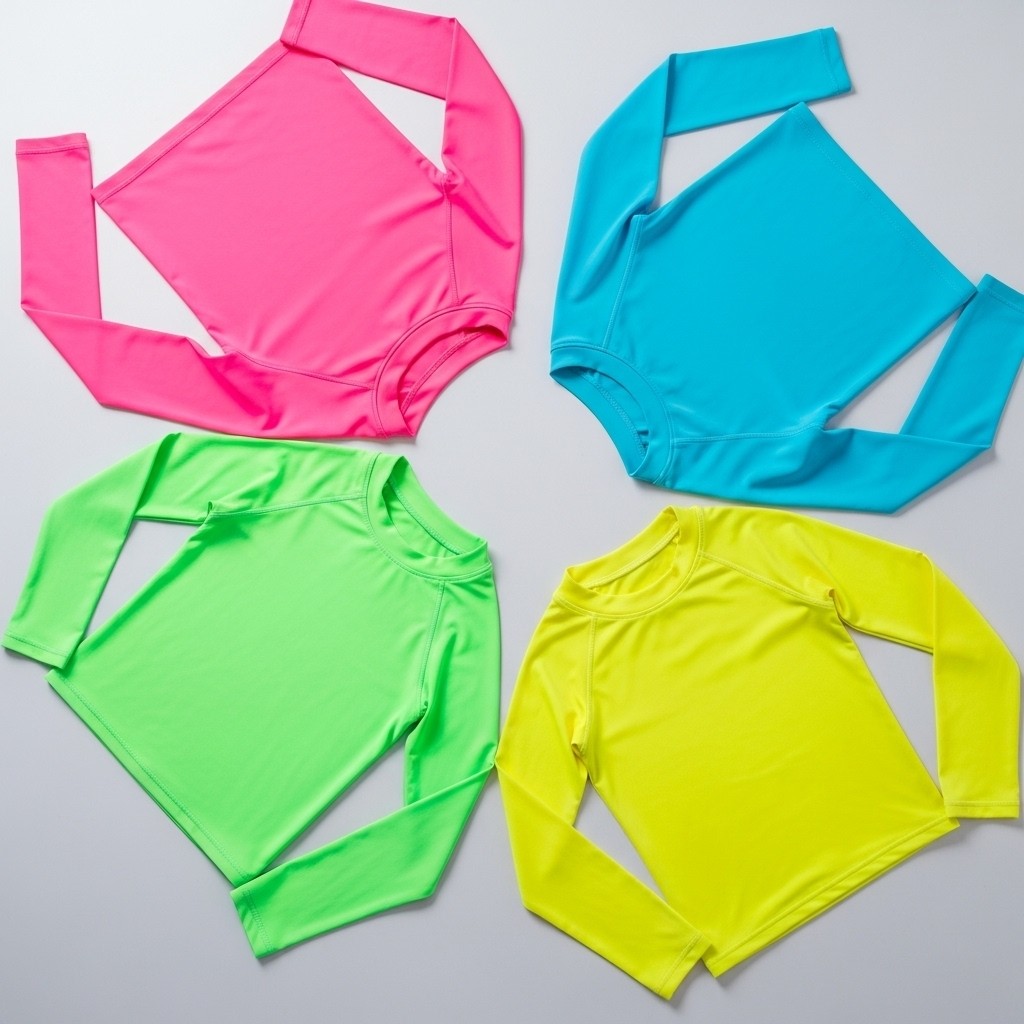 Kit Camisetas Térmicas UV Proteção Solar Tam. 1 ao 12 Infantil UV50 Praia Piscina Verão