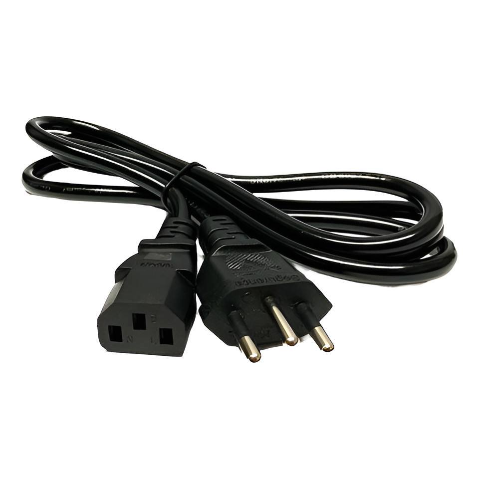 Cabo Força Energia Panela Pressão Elétrica 1,50 Metros 10a  PCs Desktop Impressoras Panelas elétr Alguns modelos de TVs