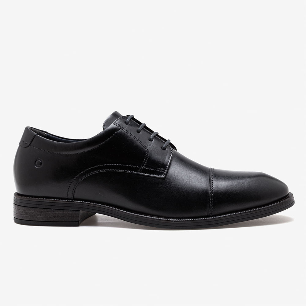 Sapato Masculino Duke Couro Hi-Soft 32 Preto