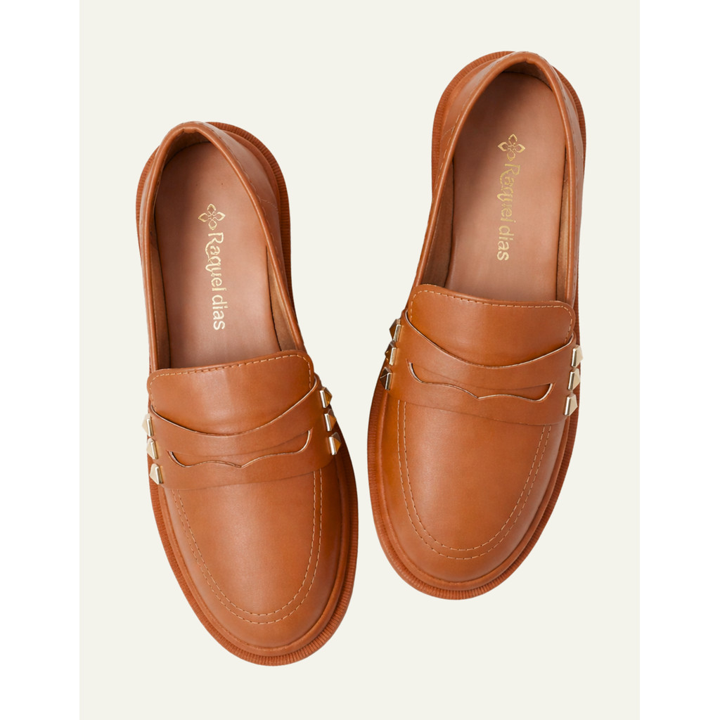 Mocassim Feminino Tratorado Calce Fácil Plataforma Casual Confortável