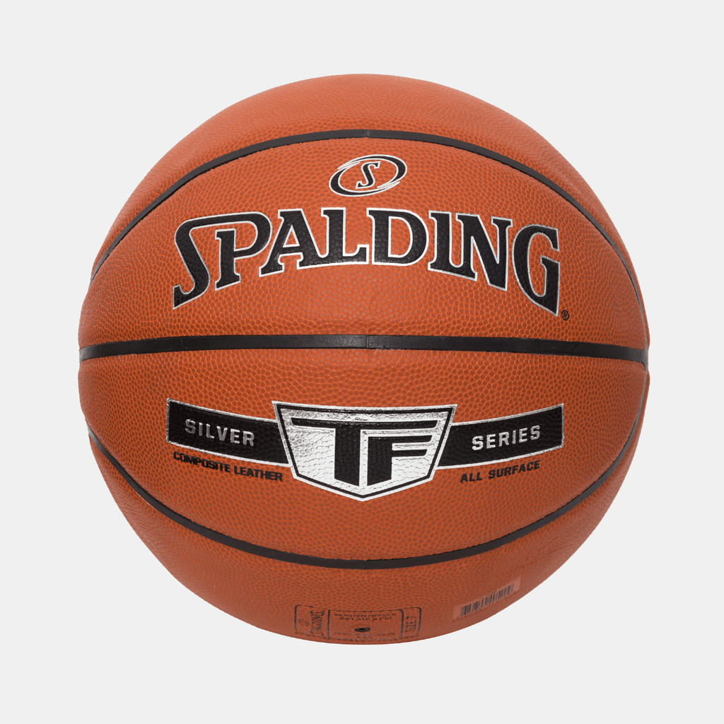 Bola De Basquete Spalding TF Silver - Laranja