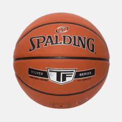 Bola De Basquete Spalding TF Silver - Laranja