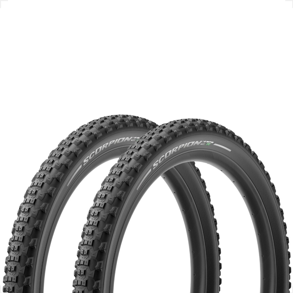 Par Pneu Pirelli Scorpion aro 27,5 2.60 E-MTB Bicicleta Bike Eletrica 27.5 Tubeless Kevlar sem arame