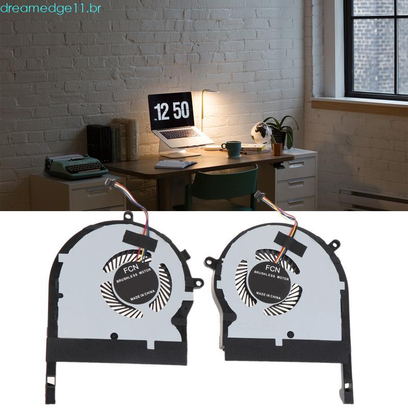 dreamedge11 Ventiladores CPU GPU Para TUF Gaming FX504 FX504G FX504GD Ventilador VGA Térmico 2 Peças