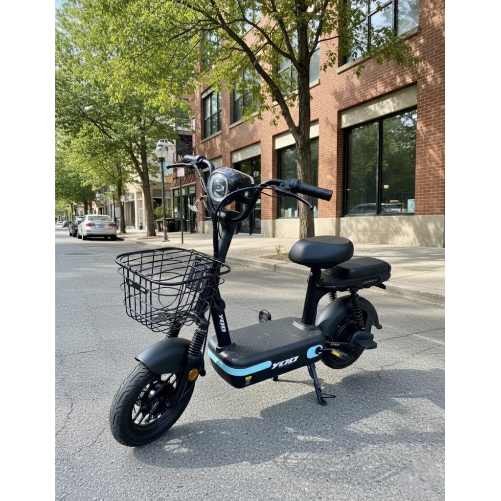 Bicicleta Elétrica Oggi Yoo Y-200 Aro 14 Scooter 350w 48v