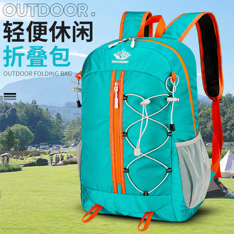 Mochila leve função caminhadas ao ar livre lazer caminhadas saco dos homens saco de piquenique mochila esportes viagem c