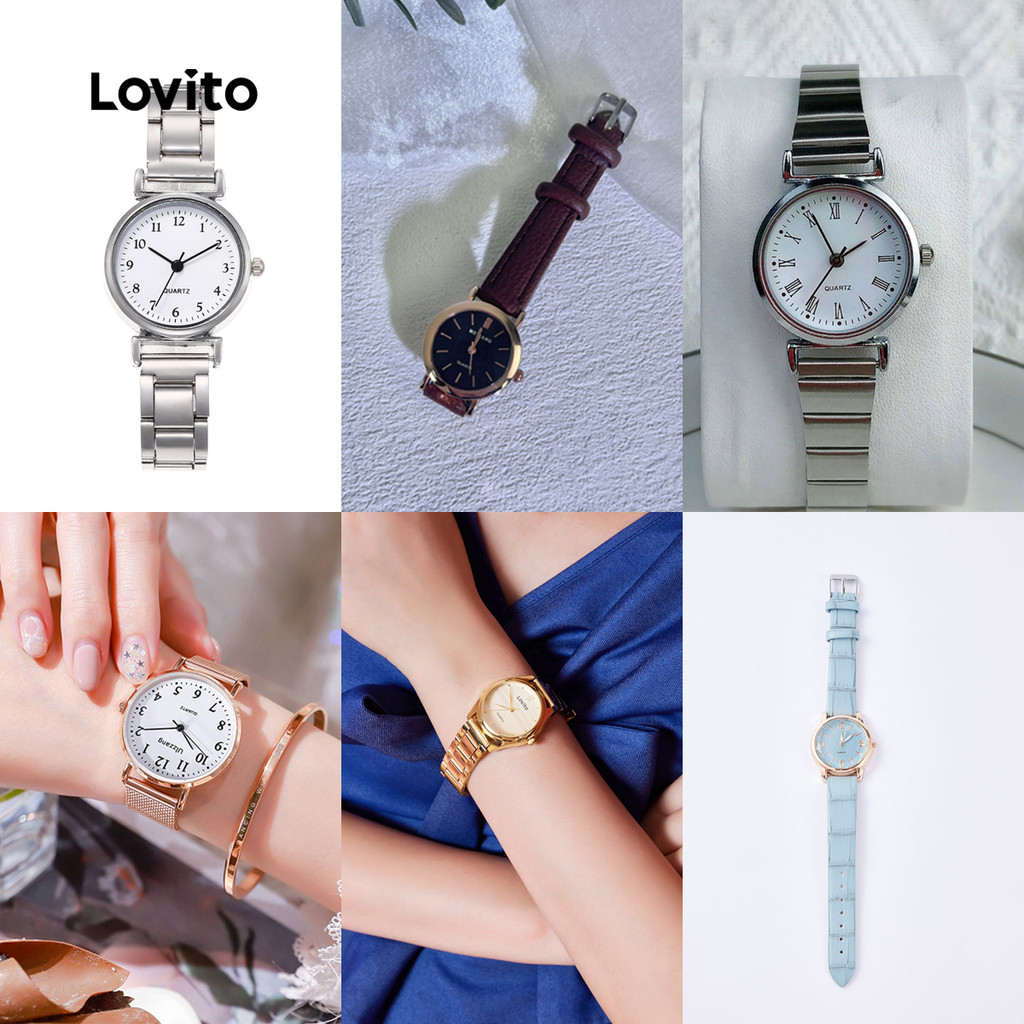 Lovito Special Casual Watches for Women (Size FACC) em Oferta na Shopee