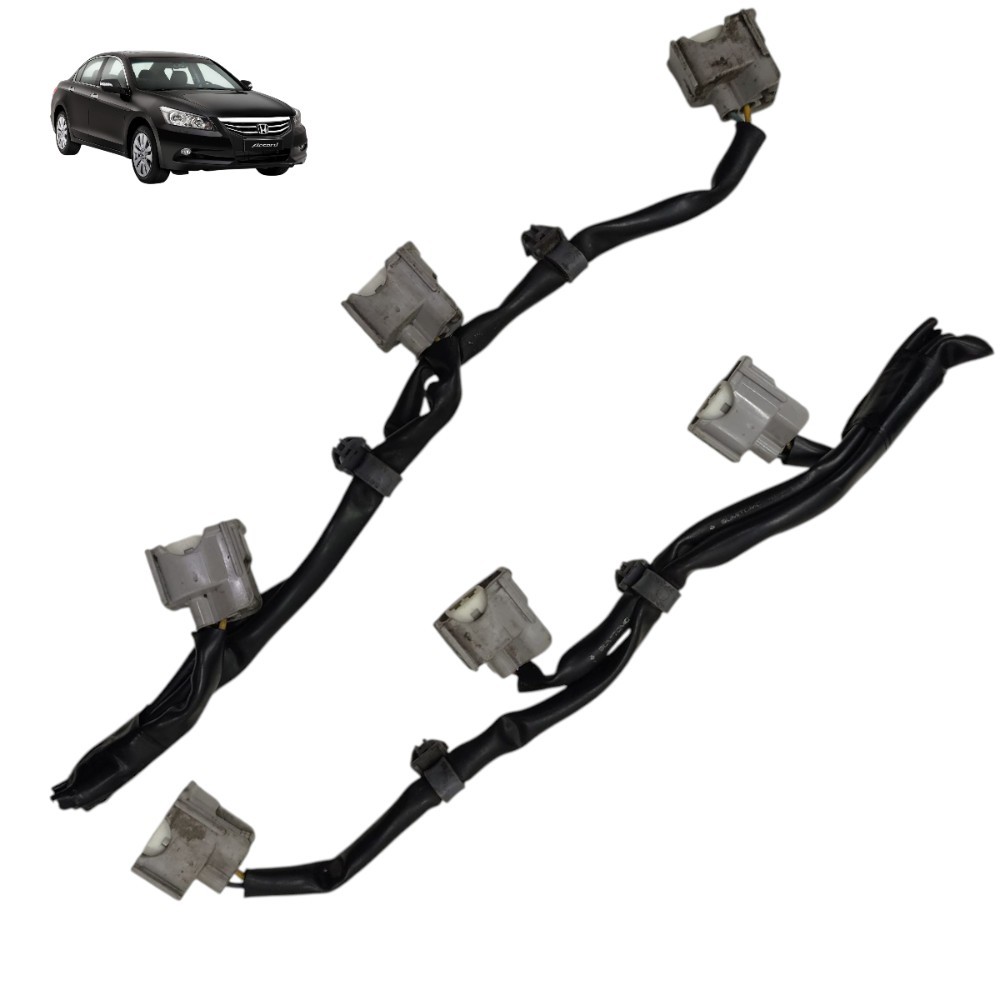 Par Conector Chicote Bico Injetor Honda Accord 3.5 V6 2011