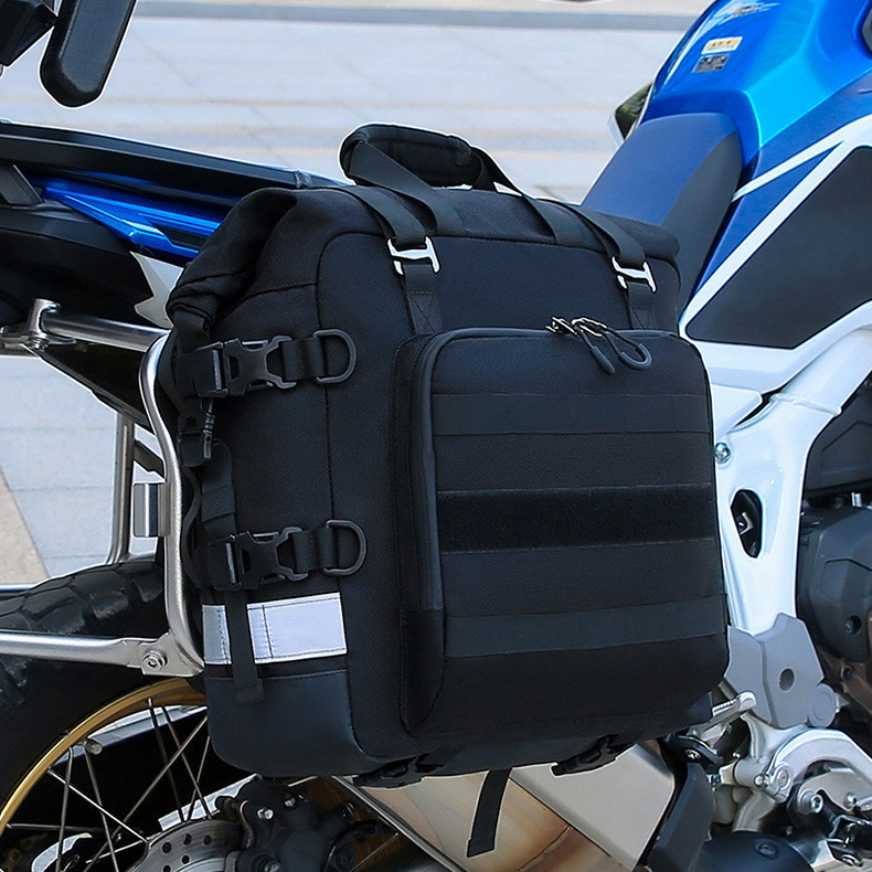 『Promoção de Baixo Preço』Bolsa de Carga para Motocicleta, Mochila de Viagem de Ombro Único para Motociclismo ao Ar Livre