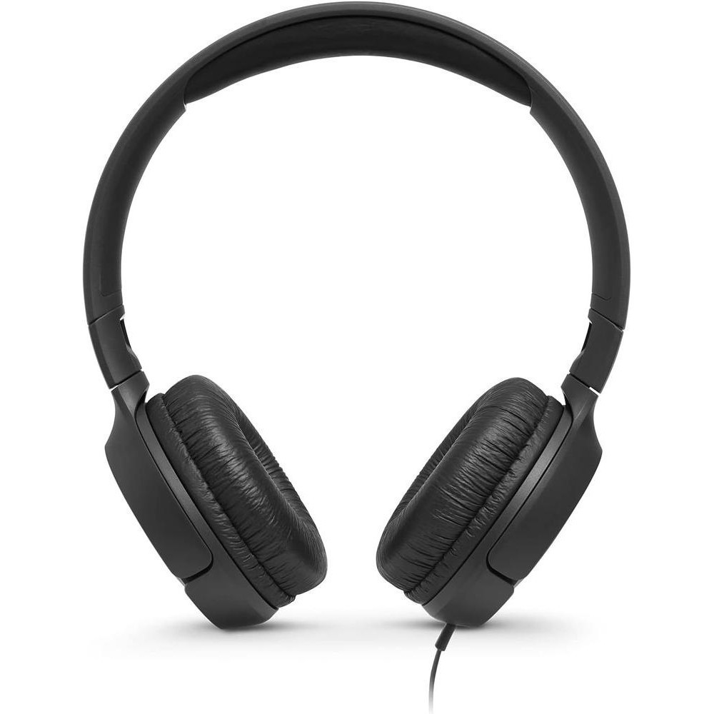 JBL Tune 500 On Ear Pure Bass Com Microfone Cabo P2 3,5mm Dobrável Leve Para Música E Chamadas