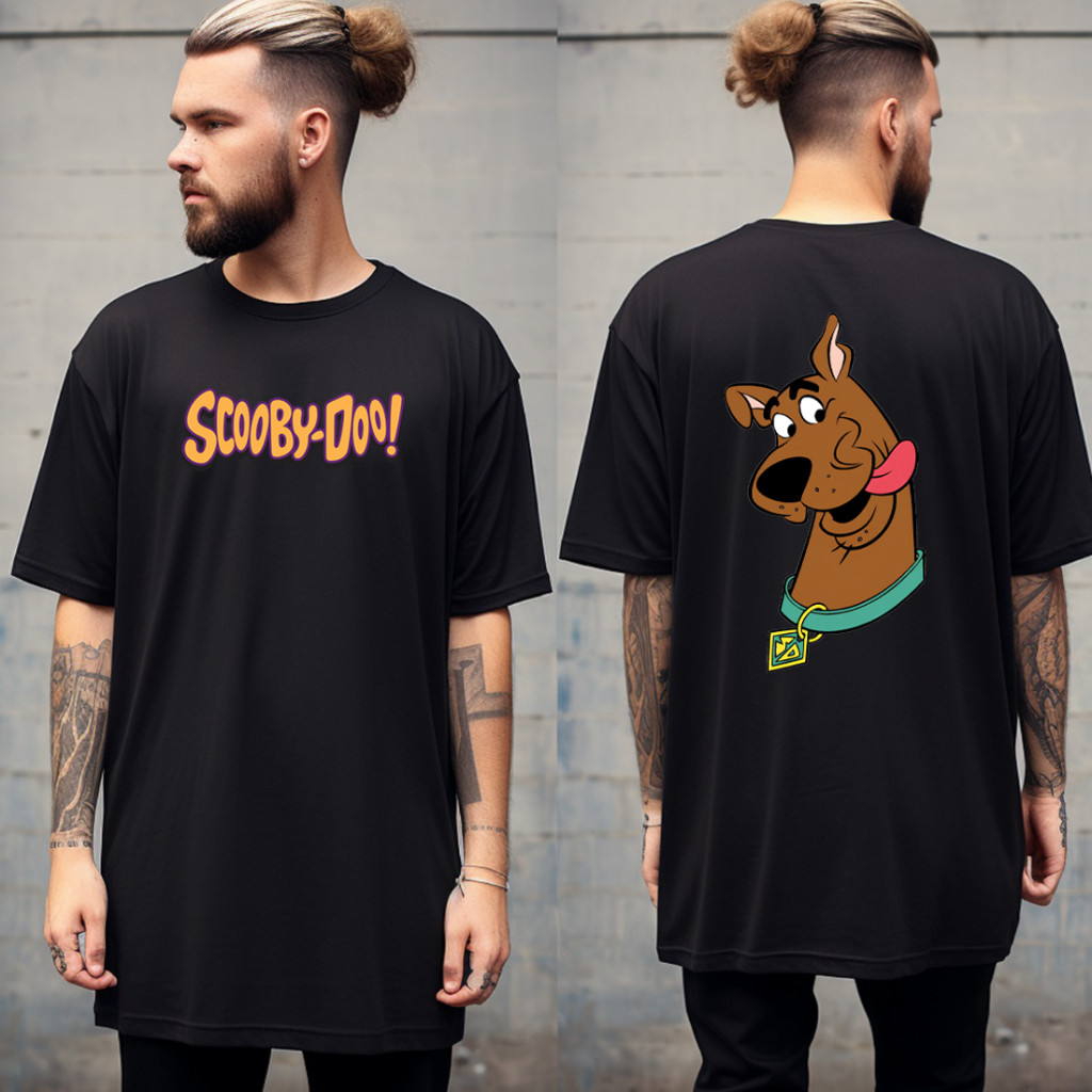 Camiseta Unissex Scooby Doo Estampa Premium 100% Algodão Cores Diversas Estiloso Streetwear